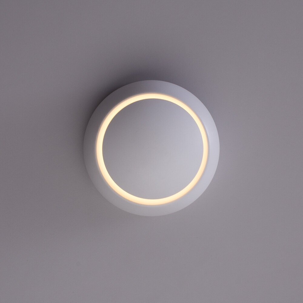 Настенный светодиодный светильник Arte Lamp Eclipse A1421AP-1WH