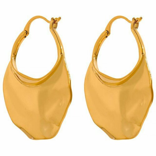 Серьги конго , золотой