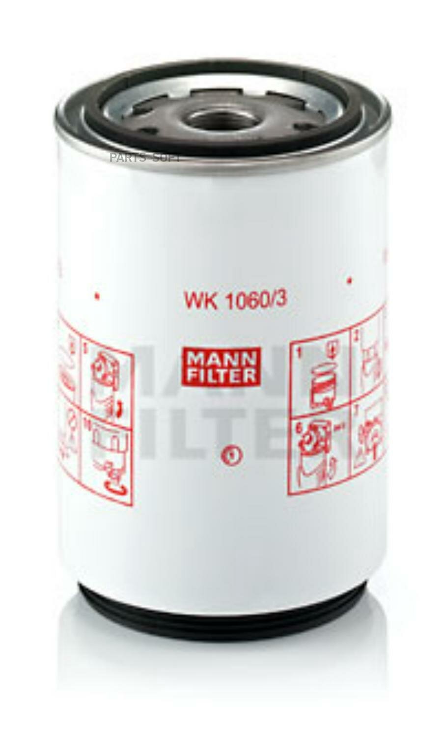 Фильтр топливный MANN-FILTER / арт. WK10603X - (1 шт)