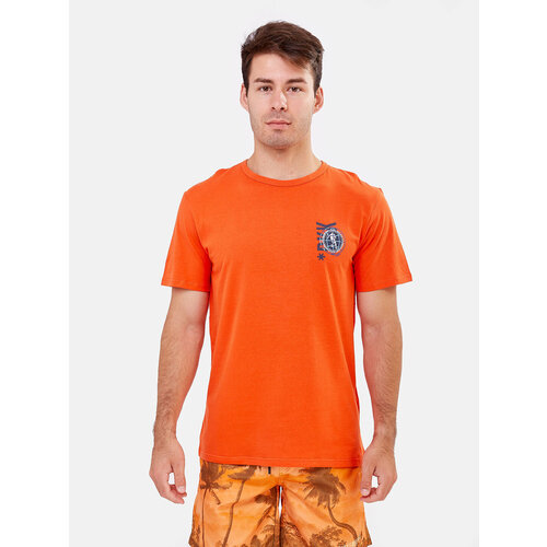 фото Футболка bikkembergs, размер 54, оранжевый