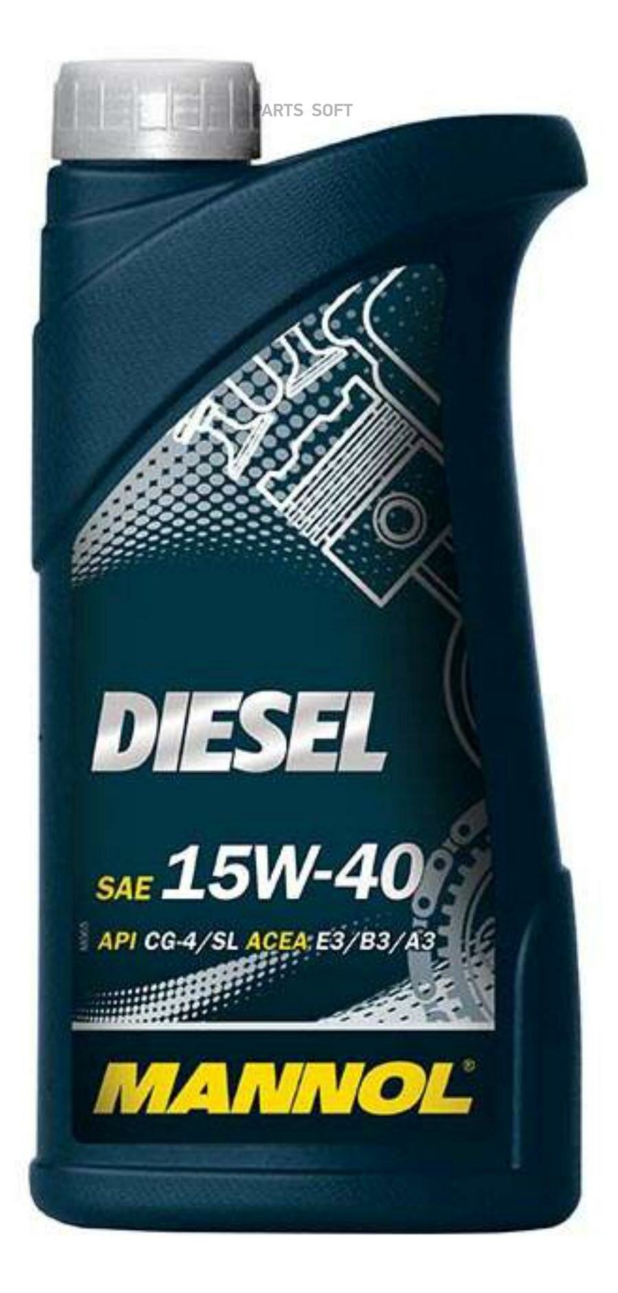 MANNOL 1205 Diesel SAE 15W40 1.