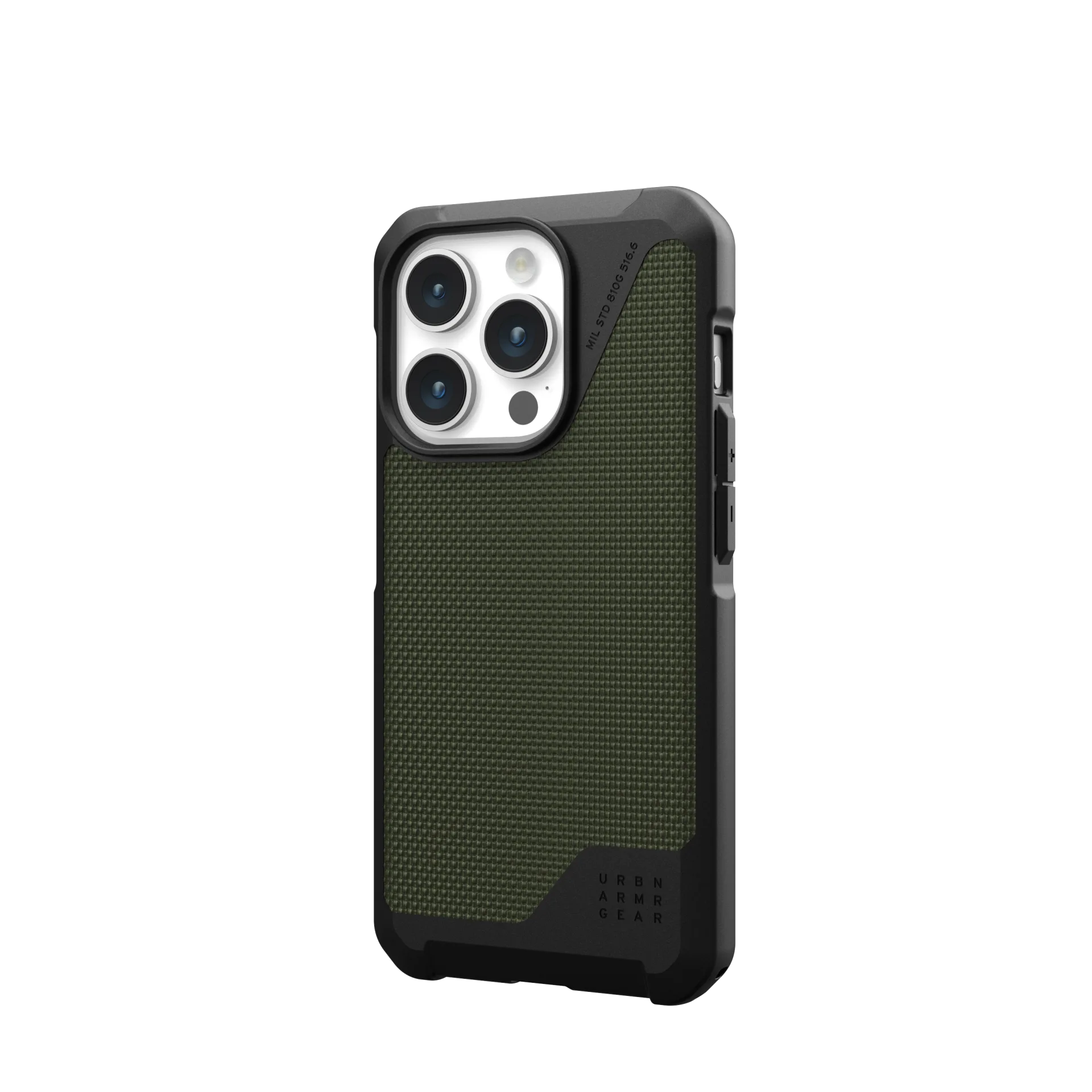 Противоударный чехол UAG Metropolis LT ткань Kevlar Magsafe для iPhone 15 Pro (Kevlar Olive)