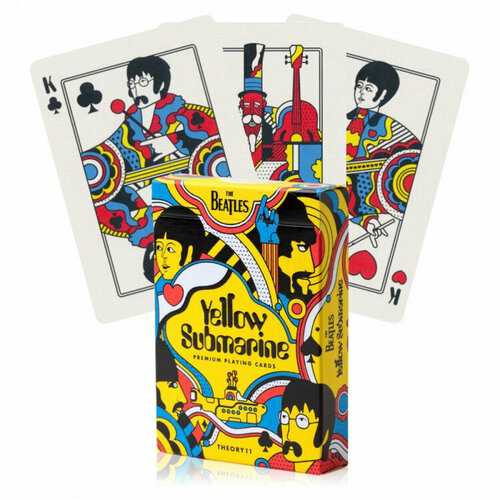 Карты Theory11 Yellow Submarine игральные карты aviator стандартный индекс красные