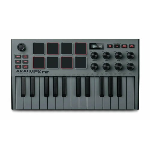 MIDI-клавиатура Akai MPK Mini MK3 Grey