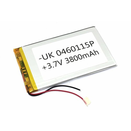 аккумулятор li pol батарея 4 35 50мм 2pin 3 7v 750mah Аккумулятор Li-Pol (батарея) 4*60*115мм 2pin 3.7V/3800mAh