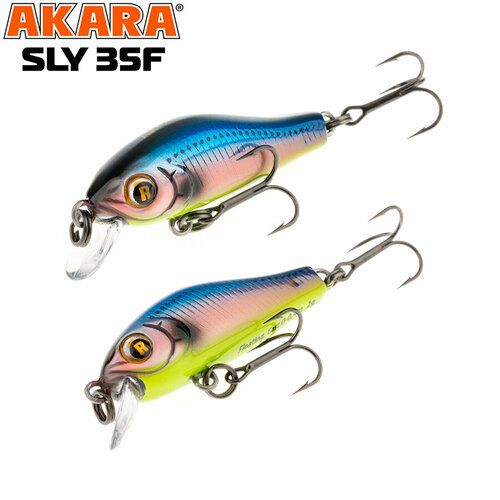 фото Воблер akara sly 35f 2,0 гр. (1/14 oz 1,4 in) a79