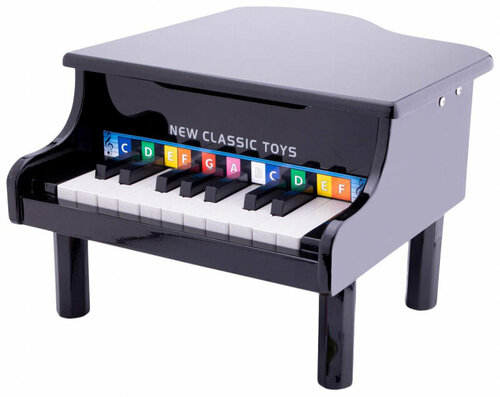 Детский рояль NEW CLASSIC TOYS 18 клавиш черная, 10150
