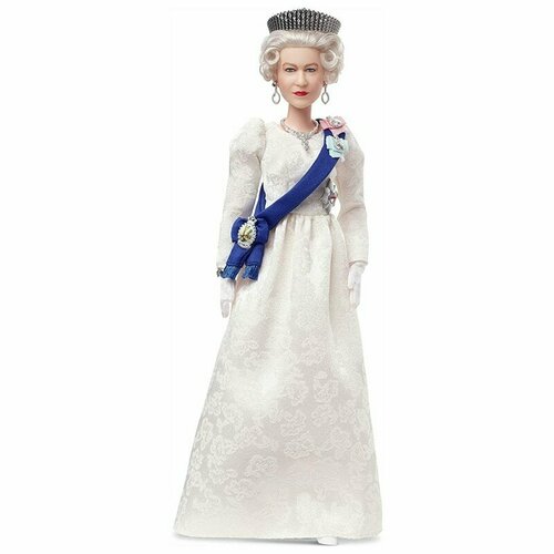 Кукла Barbie Queen Elizabeth II (Барби Королева Елизавета 2) памятная памятная королева на колышке величество королева елизавета ii сувениры украшения королева елизавета ii