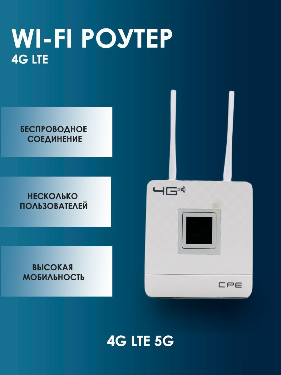 WI-FI роутер 4G 5G LTE