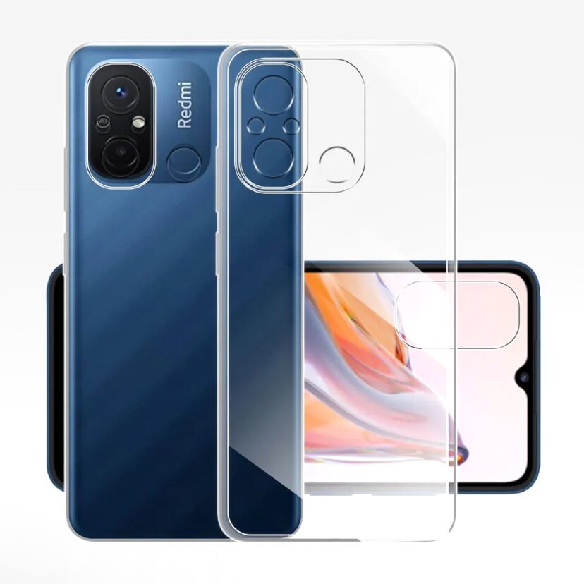 Чехол прозрачный для Xiaomi Redmi 12C/Poco C55 — фото 1