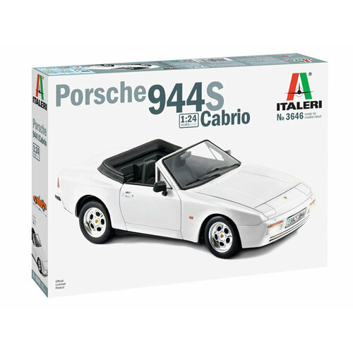 3646 Italeri Автомобиль Porsche 944 S Cabrio (1:24) 3631 italeri автомобиль jaguar xj220 1 24