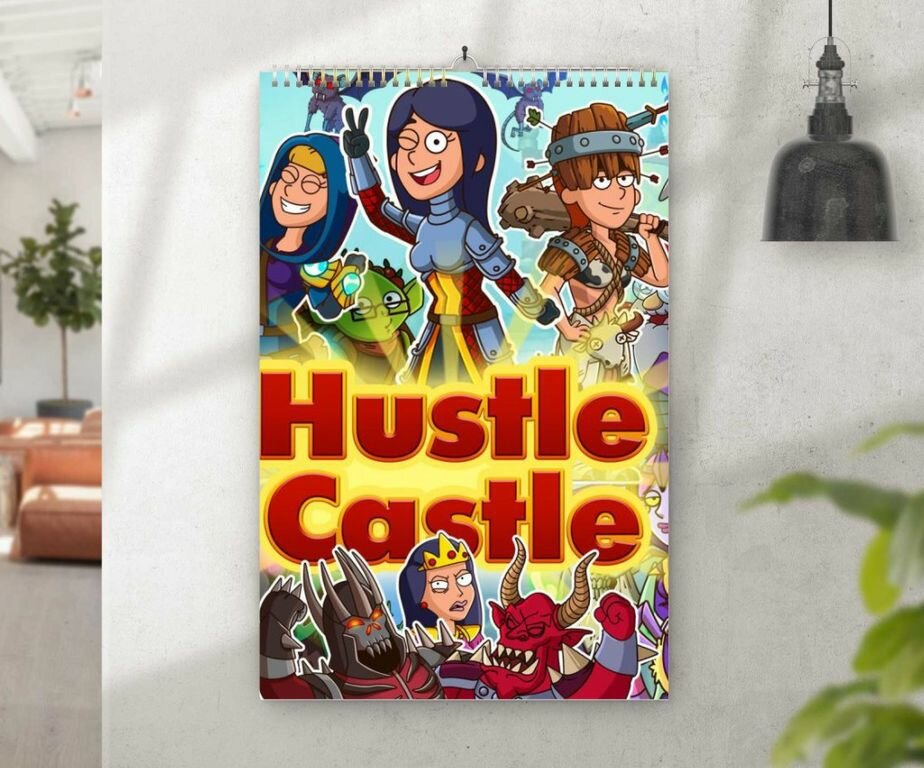 Календарь перекидной Hustle Castle, Хастл Кастл №5, А3