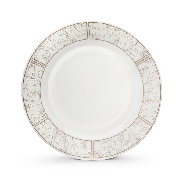 фото Тарелка обеденная, опаловое стекло atmosphere nordic 5164 25см