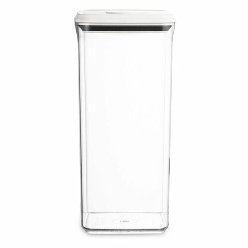 Контейнер для сыпучих продуктов с вакуумной крышкой WO HOME CLICK 2,5 л, 12,3х12,3х26 см, пластик