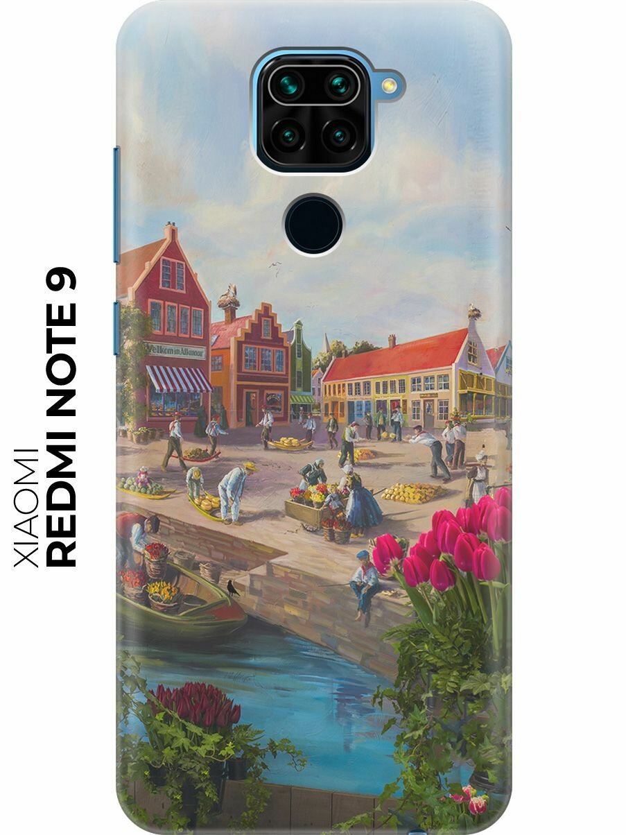 RE: PA Чехол - накладка ArtColor для Xiaomi Redmi Note 9 с принтом "Старинный Амстердам"