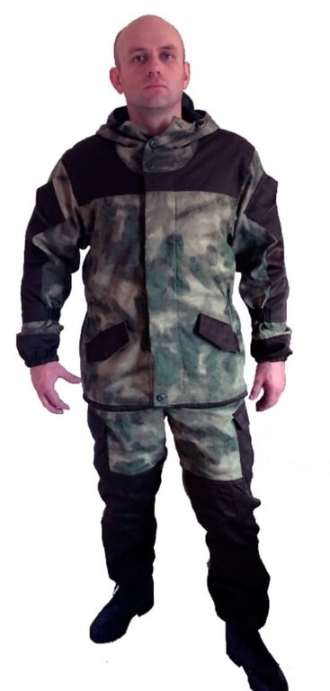 Мужской тактический костюм Горка 3 в цвете мох, размер 60, рост 182