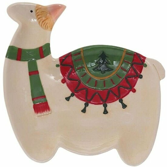 Блюдо Remeco Collection ТОП гифт  Лама   27 5х28 5х3 см 