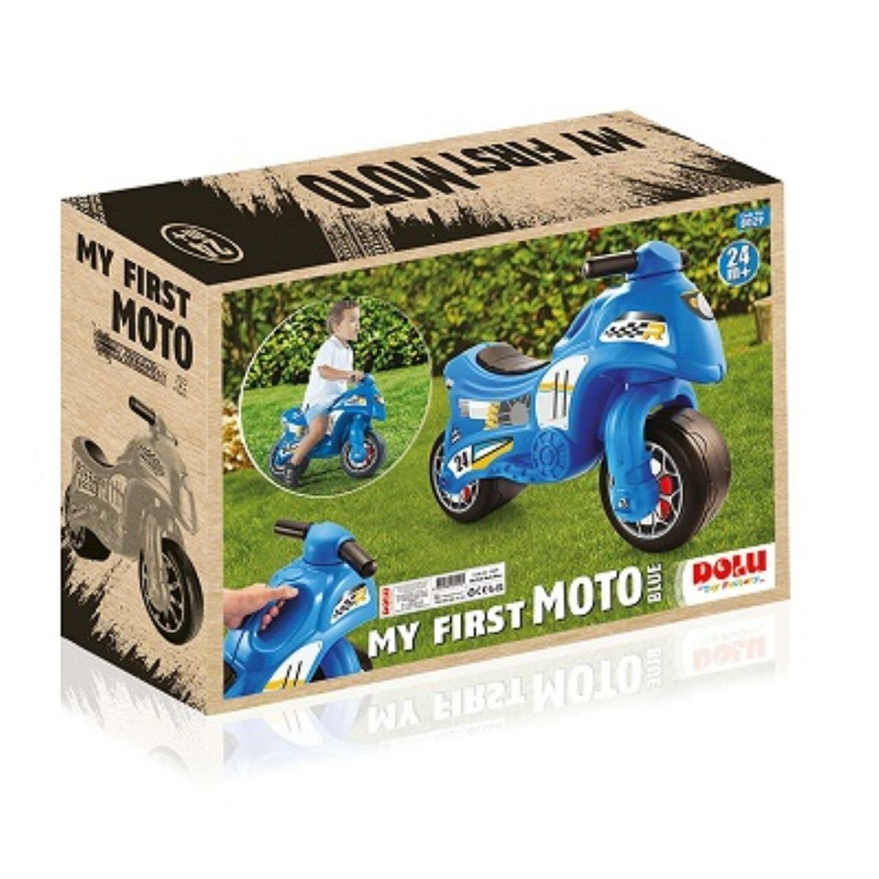 Каталка-мотоцикл DOLU My 1st Moto синий 8029