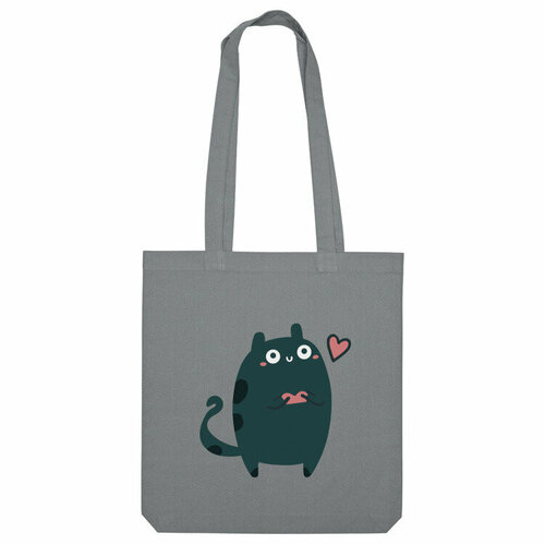 фото Сумка шоппер us basic, серый