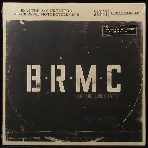 Виниловая пластинка Abstract Dragon Black Rebel Motorcycle Club – Beat The Devil's Tattoo (2LP, coloured vinyl)