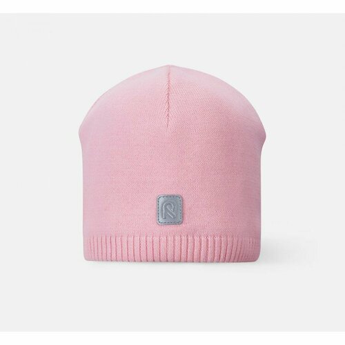 фото Шапка бини reima, размер 48-50, розовый
