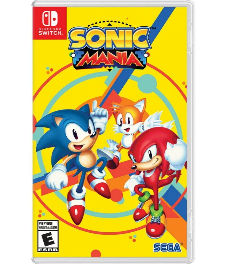 Игра Sonic Mania для Nintendo Switch - Цифровая версия (EU)