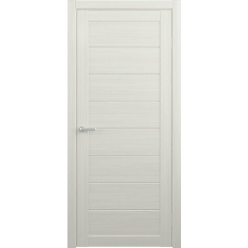 Межкомнатная дверь (дверное полотно) Albero Сеул покрытие Эко-шпон / ПО Белый кипарис мателюкс 80х200