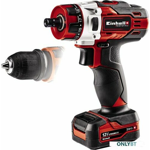Шуруповерт Einhell TE-CD 121 X-Li 4513592 с 1-м АКБ 1168500₽
