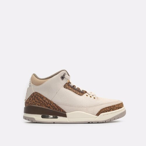 фото Кроссовки jordan air jordan 3 retro, размер 8.5 us, бежевый