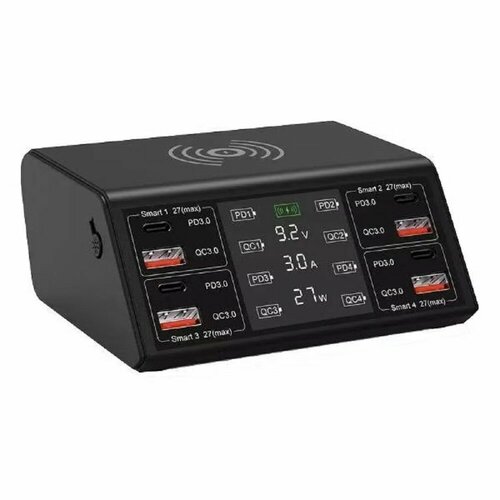 SmartiNext Аксессуары SN-CH100WCL Зарядное устройство 100Вт, черный