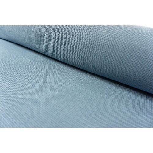 Хлопок стрейч голубой фактурный