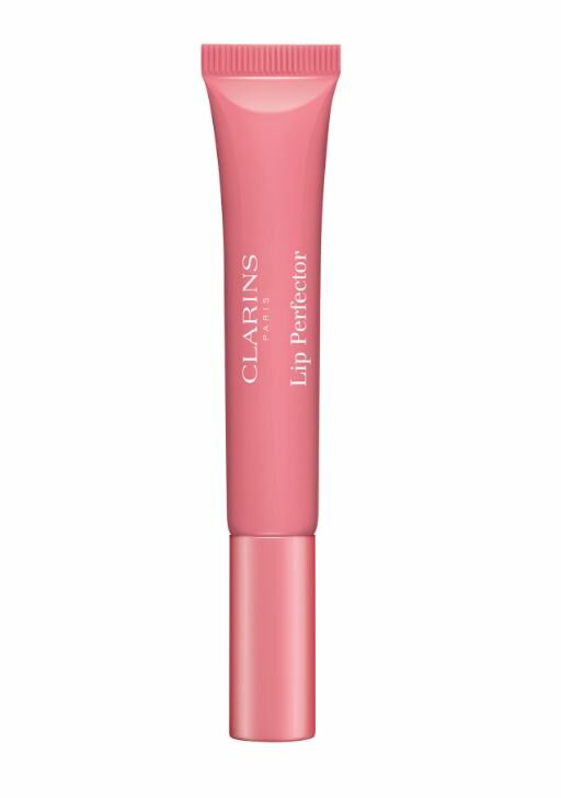 Clarins Блеск для губ Natural Lip Perfector shimmer, 07 toffee pink shimmer