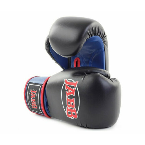 Перчатки боксиск кожа Larsen Pro JE-2015 черныйсиний 12ун231 JE-2015358865 3090₽