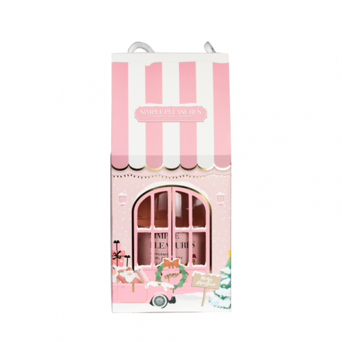 Гель для душа Simple Pleasures увлажняющий Hydrating Shower gel Peppermint Swirl Cranberry 440 мл