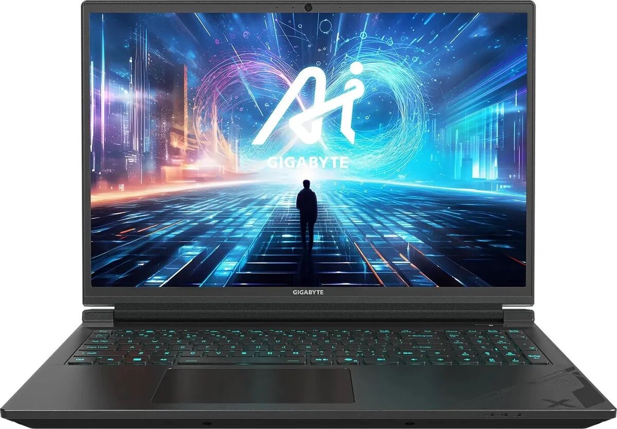 Ноутбук Gigabyte G6X 9MG 9MG-42KZ853SD (Core i7 2600 MHz (13650HX)/16384Mb/512 Gb SSD/16"/1920x1200/nVidia GeForce RTX 4050 GDDR6/Нет (Без ОС))