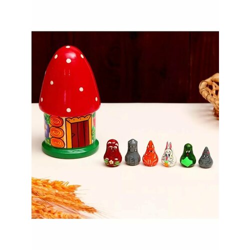 Пальчиковый театр в футляре Теремок 1371₽