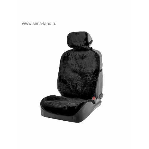 Накидка на сиденье 145 х 55 см черная 1698₽