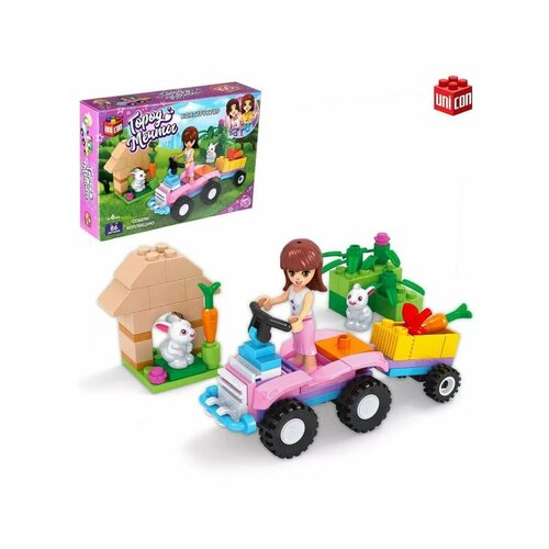 Конструктор Город Мечты Квадроцикл 86 деталей Детская игр 697₽