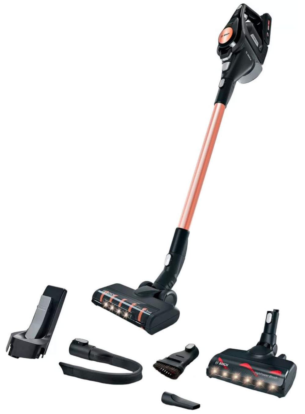 Пылесос Bosch Unlimited Gen2 ProParquet BCS8214PRQ черный, оранжевый