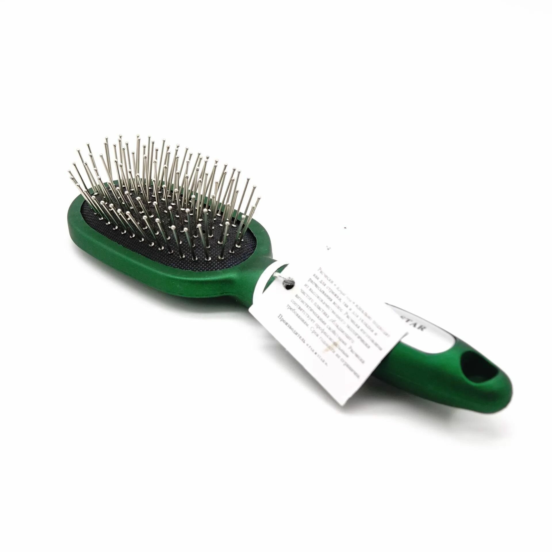 фото Массажная расческа Royal Rose 9551 SHSDP зеленая