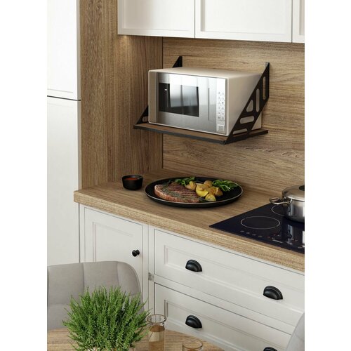 Полка для микроволновки, полка настенная на кухню, держатель