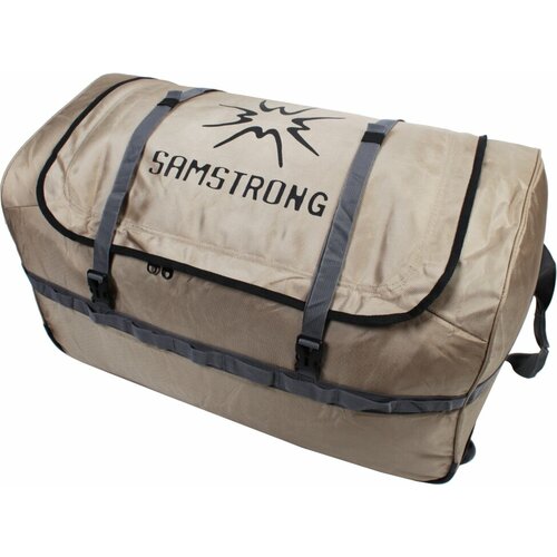 Сумка дорожная SAMSTRONG, 35х40х75 см, хаки
