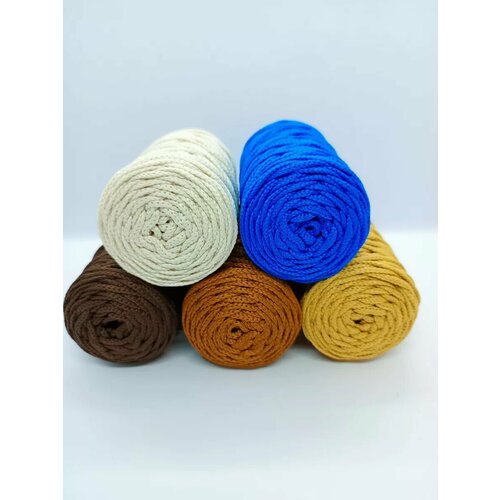 Шнур полиэфирный для вязания 3 мм подарочный набор (№38)