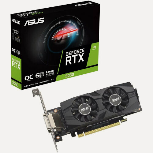 Изображение товара Видеокарта Asus GeForce RTX 3050 LP BRK OC Edition 6GB