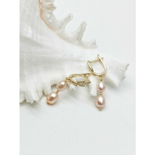 Серьги , желтый