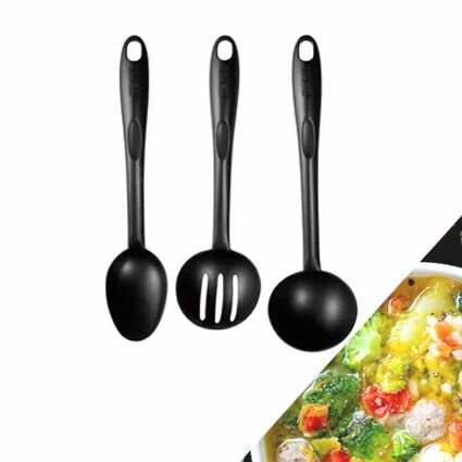 Комплект Половник, ложка, шумовка Tefal Inicia
