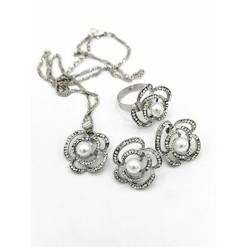 Комплект бижутерии Apsara белый 500₽