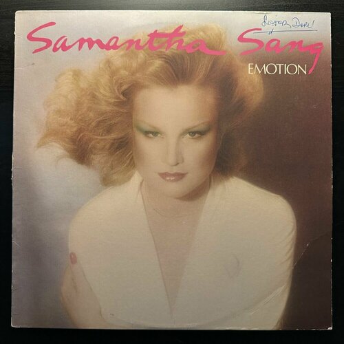 Виниловая пластинка Samantha Sang Emotion (США 1978г.)