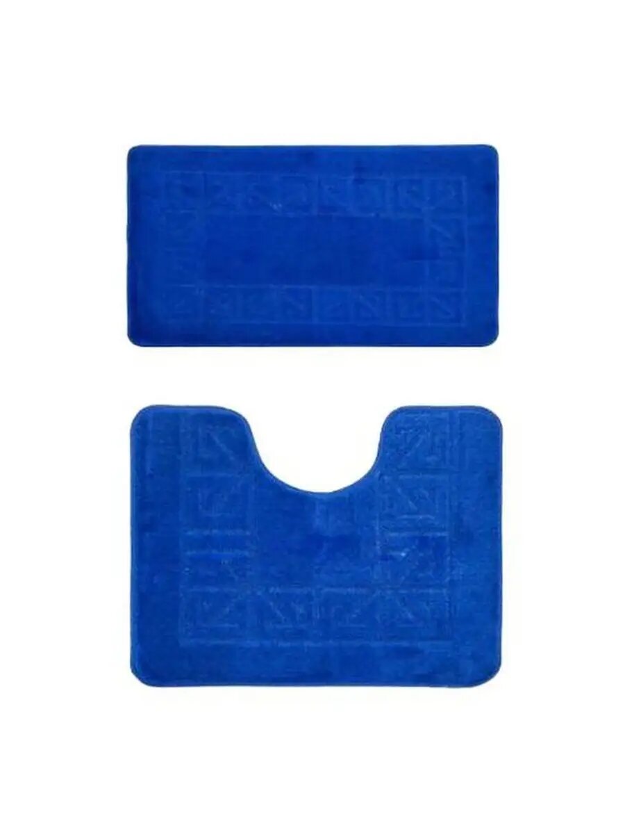 Комплект ковриков для в/к из 2 шт 60х100/55х45см