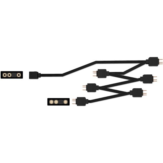 Кабель-разветвитель Id-cooling FS-06 ARGB 1-6 Splitter — фото 1